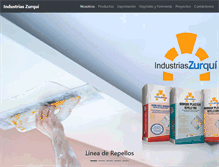 Tablet Screenshot of inzurqui.com